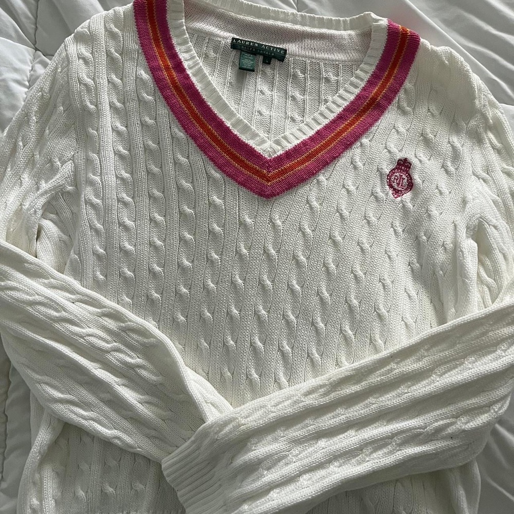 VINTAGE RL Cable Knit Sweater